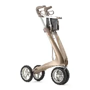 Zusätzliches Produktbild für Acre Rollator Carbon Ultralight Komfort champagner