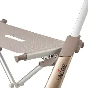 Zusätzliches Produktbild für Acre Rollator Carbon Ultralight Komfort champagner
