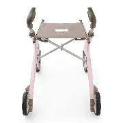 Zusätzliches Produktbild für Acre Rollator Carbon Ultralight Komfort rosa