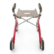 Zusätzliches Produktbild für Acre Rollator Carbon Ultralight Komfort erdbeerrot