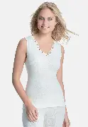 Zusätzliches Produktbild für Sangora Damen-Spenzer ohne Arm mit 50% Angora