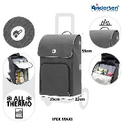Andersen Royal Shopper Ipek maxi, anthrazit Zusätzliches Produktbild für Andersen Royal Shopper Ipek maxi, anthrazit