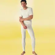 Sangora Herren-Hose, lang mit 20% Angora Zusätzliches Produktbild für Sangora Herren-Hose, lang mit 20% Angora