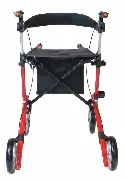 Zusätzliches Produktbild für Carbon Rollator Athlon SL Komfort 55 Rot
