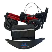 Zusätzliches Produktbild für Reise Outdoor Rollator Ektos weinrot