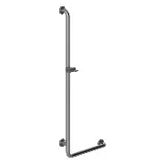 Zusätzliches Produktbild für Haltegriff mit Brausehalter Inox Care Satiniert