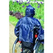 Zusätzliches Produktbild für Regencape mit Arm für Rollstuhlfahrer
