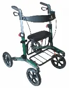 Zusätzliches Produktbild für Rehasense Outdoor Rollator Driver Dunkelgrün L