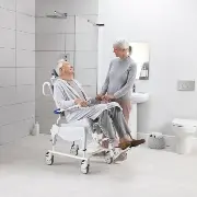 Dusch- und Toilettenrollstuhl Ocean VIP Ergo Zusätzliches Produktbild für Dusch- u.Toilettenrollstuhl Aquatec Ocean VIP Ergo