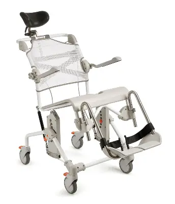 Produktbild für Etac Dusch- und Toilettenrollstuhl Swift Mobil Tilt-2 mit Kippfunktion