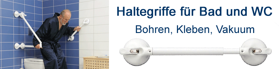 Haltegriffe für Bad und WC